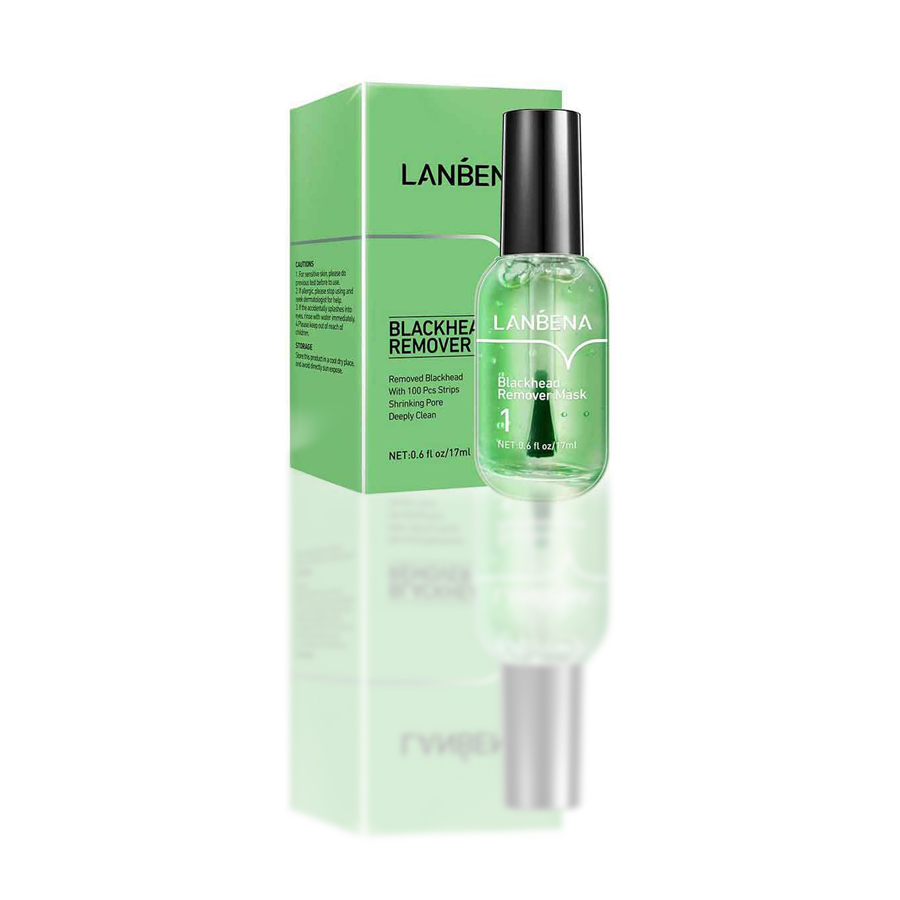 چسب بینی ضد جوش های سرسیاه لانبنا حجم ۱۷ میلی لیتر لاکی  lanbena blackhead remover mask