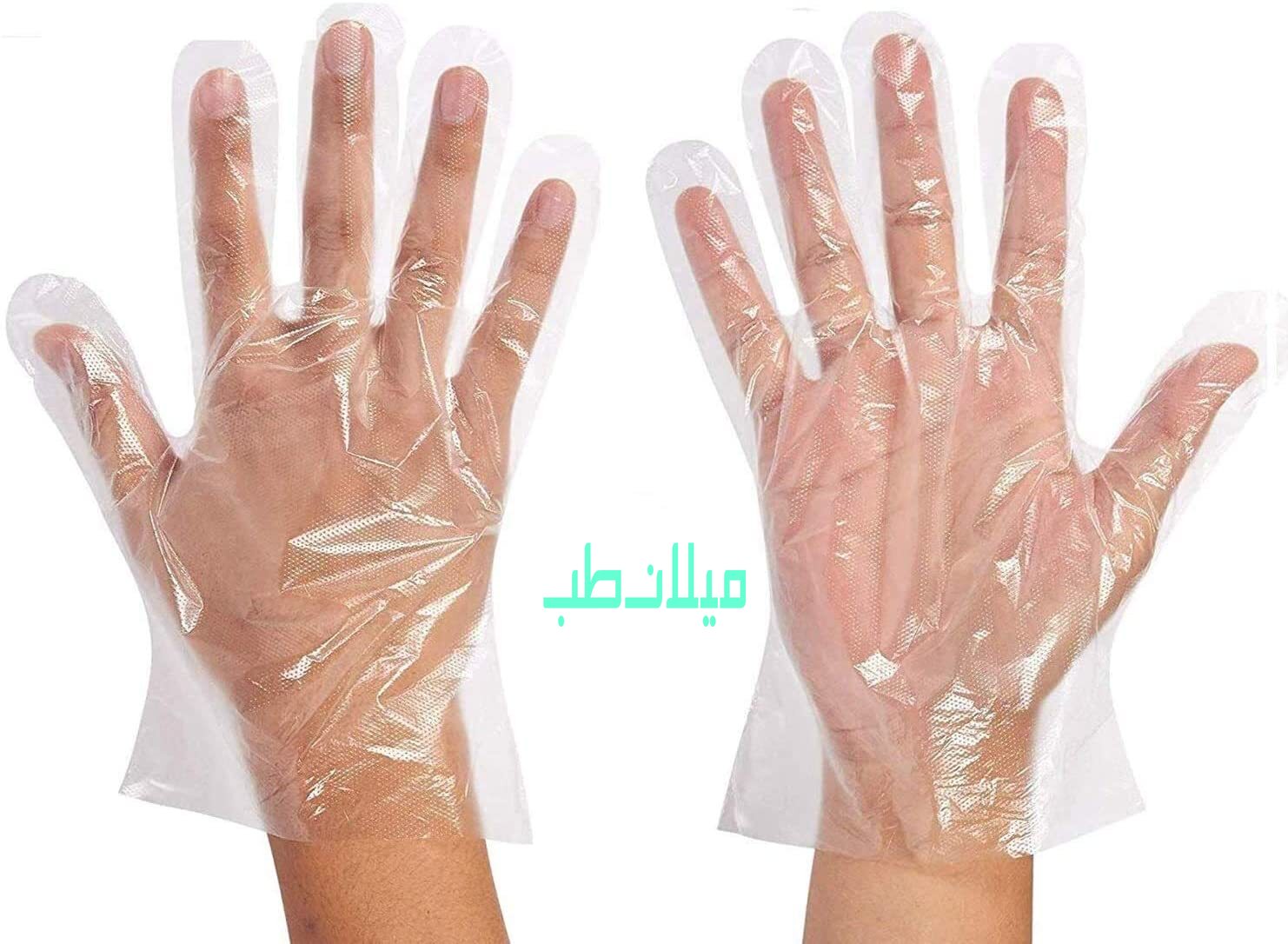 دستکش یکبار مصرف فریزری (نایلونی) بسته های 100 عددی