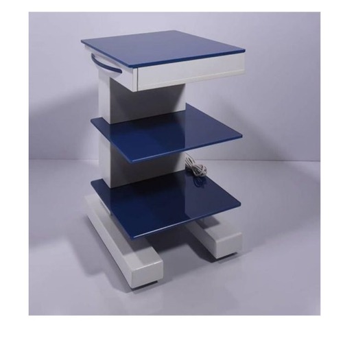 ترالی زیبایی پزشکی سه طبقه یک کشو کد 530