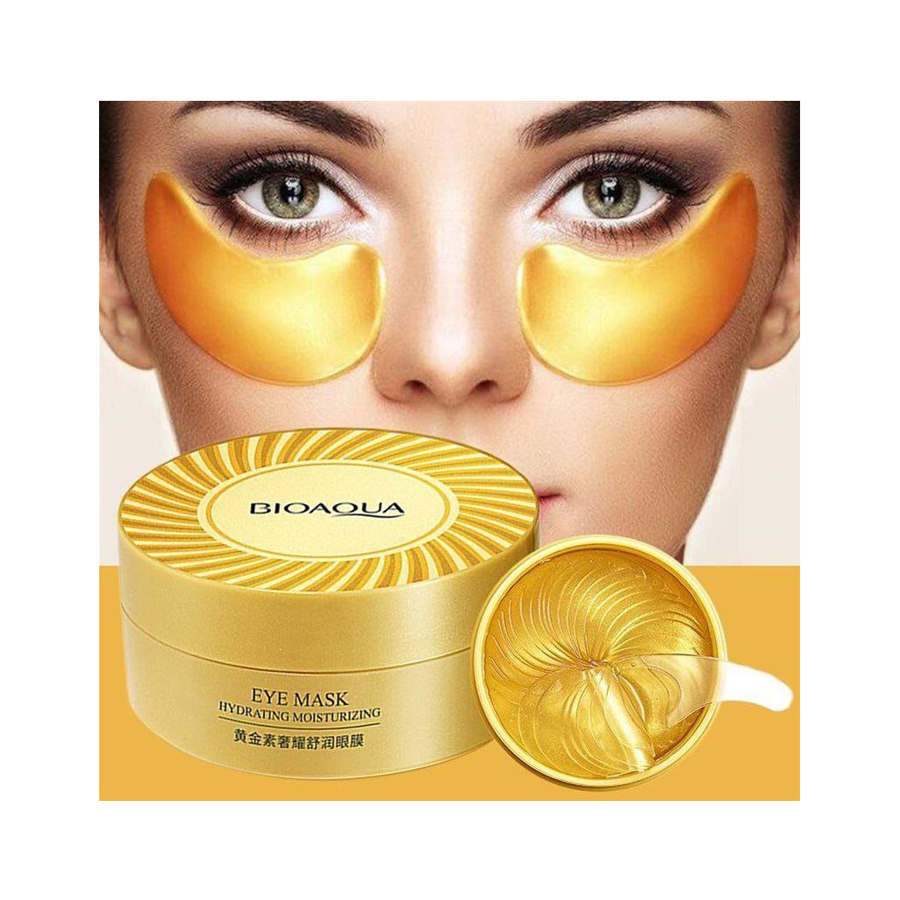 پچ زیر چشم ابرسان مدل طلا بسته 60 عددی