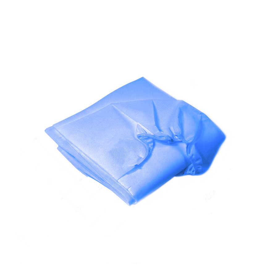 ملحفه آبی دورکش یکبار مصرف عرض 80 سانت طول 220 سانت بسته های 100 عددی